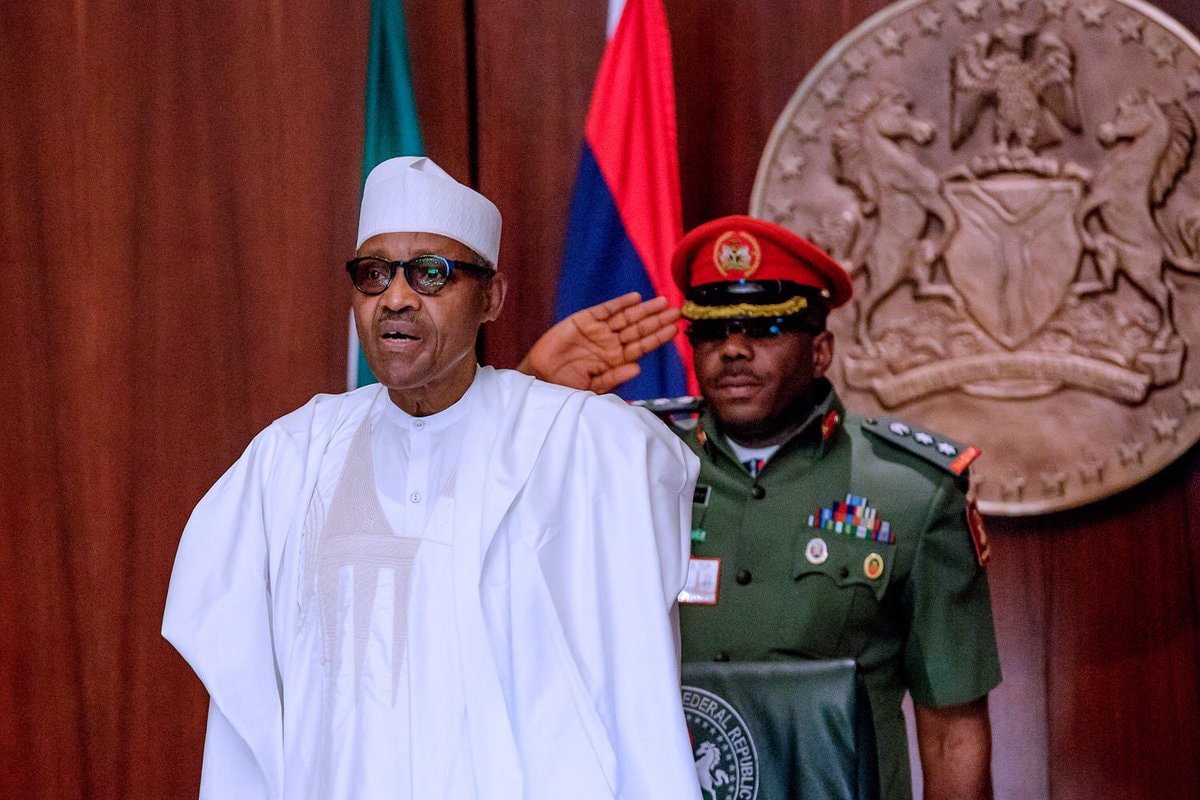 President Buhari has repeatedly frowned at hate speech in the social media space (Presidency)