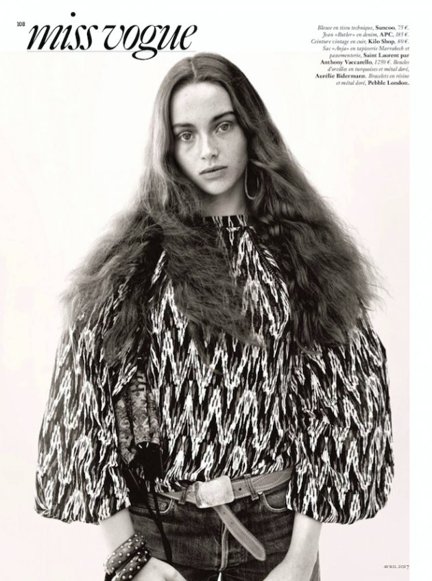 Klimatyczna sesja "Vogue" Paris