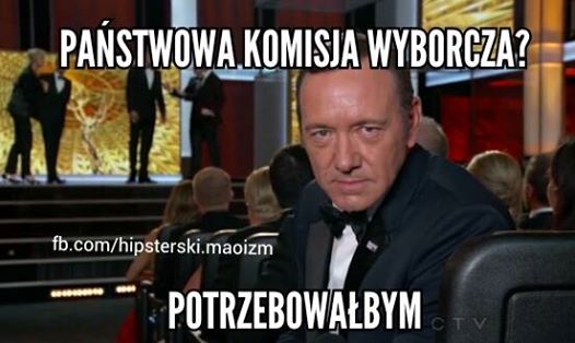 Tego,co dzieje się podczas liczenia głosów przez PKW, nie wymyśliłby nawet scenarzysta