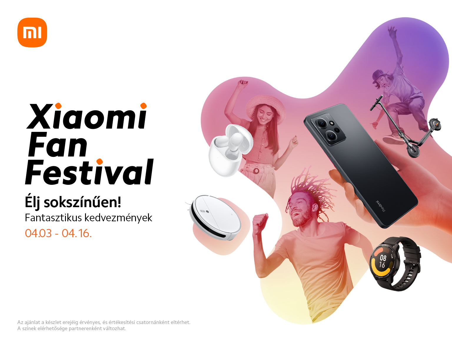 Élj sokszínűen! Megérkezett a Redmi Note 12 széria – Különleges ajánlatokkal az idei Xiaomi Fan Festival keretei között