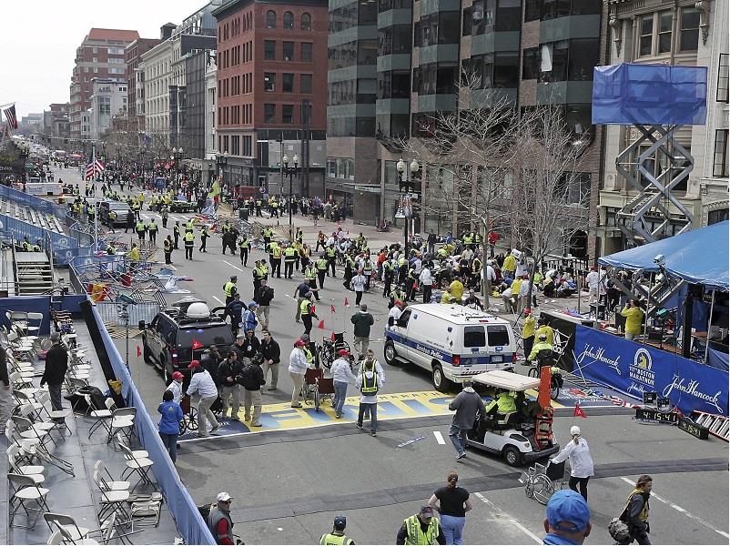 Zamach w Bostonie zamieszanie