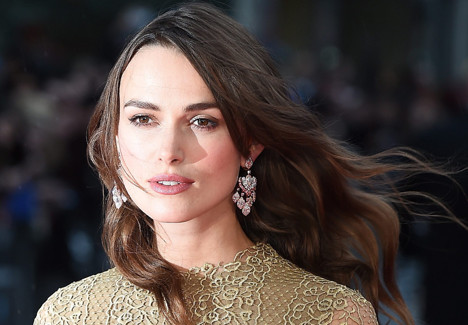 Keira Knightley na premierze