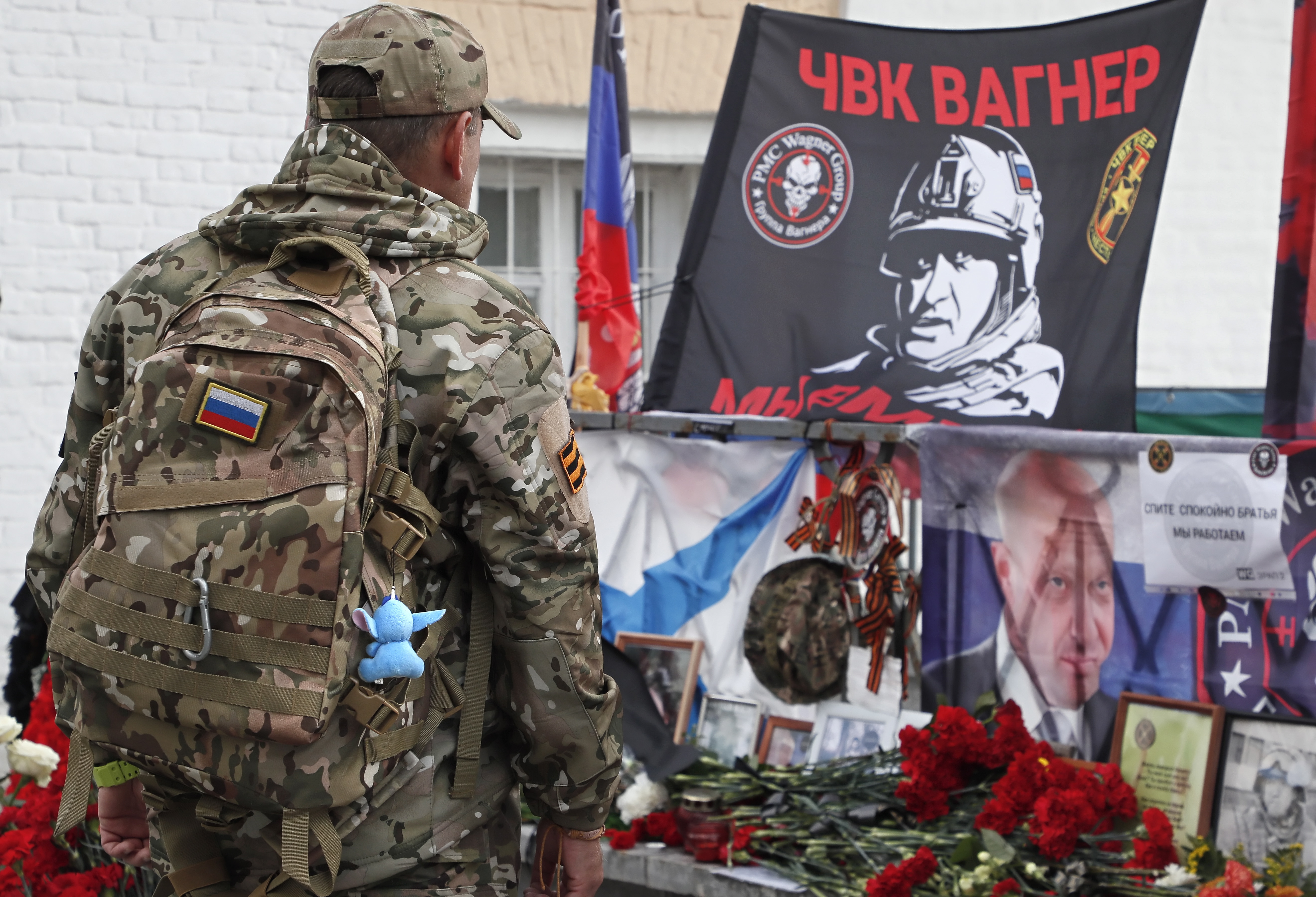 A nyílt utcán négyszer lőtték fejbe a Wagner egyik zsoldosát - fotó