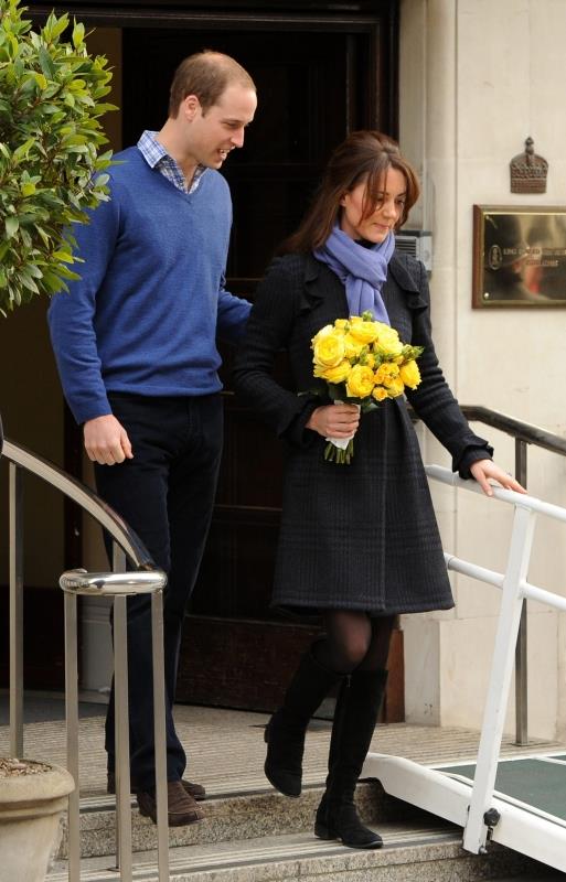 Andrew Matthews księżna kate opuszcza szpital ciąża