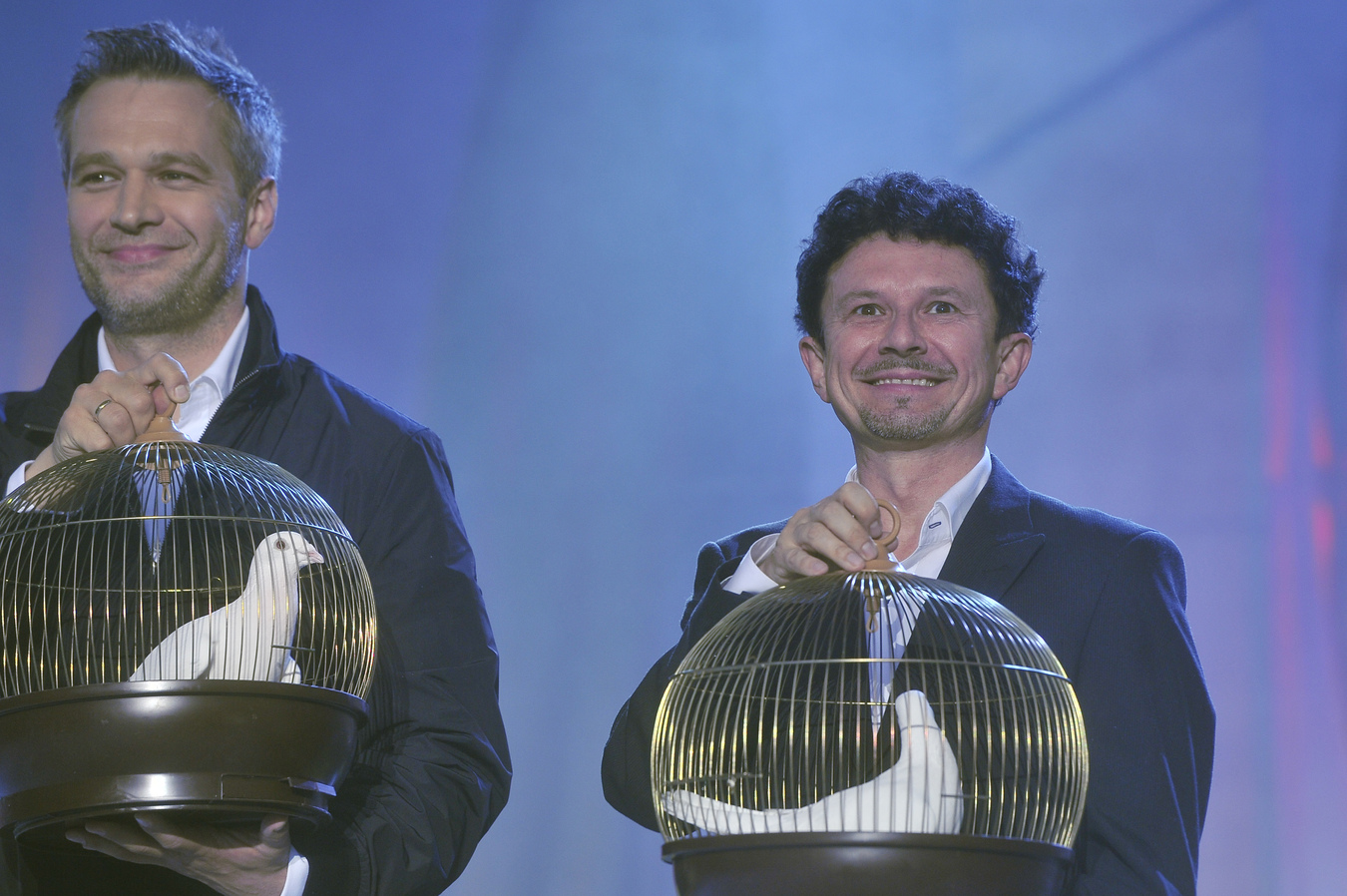Michał Żebrowski i Jacek Wójcicki