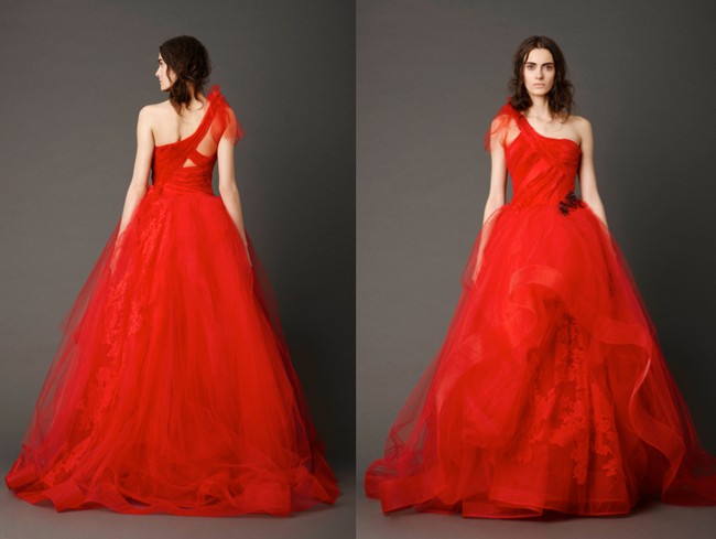 Vera Wang - Spring 2013 - Red Collection