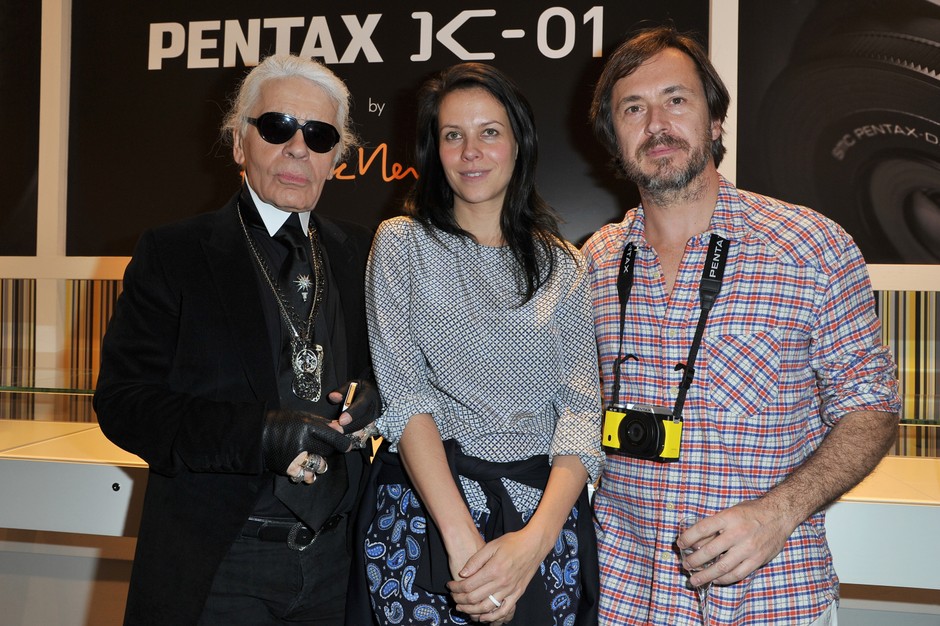 Karl Lagerfeld, Charlotte Stockdale i Marc Newson