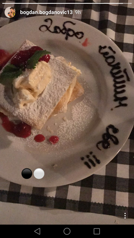 Kolač i reči dobrodošlice za Bogdana