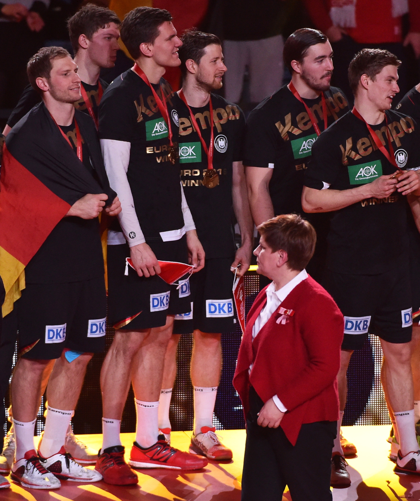 Premier Beata Szydło wygwizdana podczas wręczania medali