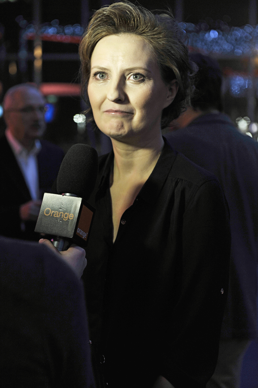 Izabela Kuna na premierze