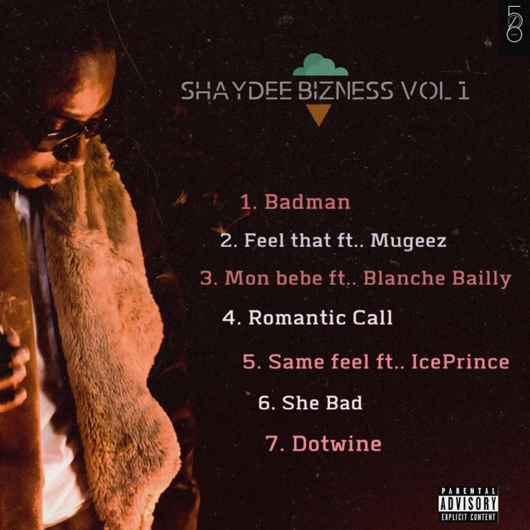 Shaydee releases 8-track EP, 'Shaydee Bizness Vol. 1.' (Spotify)