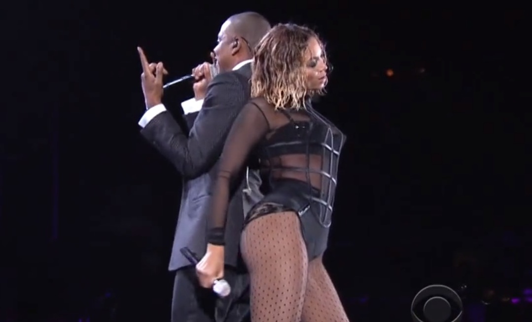 Beyoncé i Jay Z na gali Grammy 2014