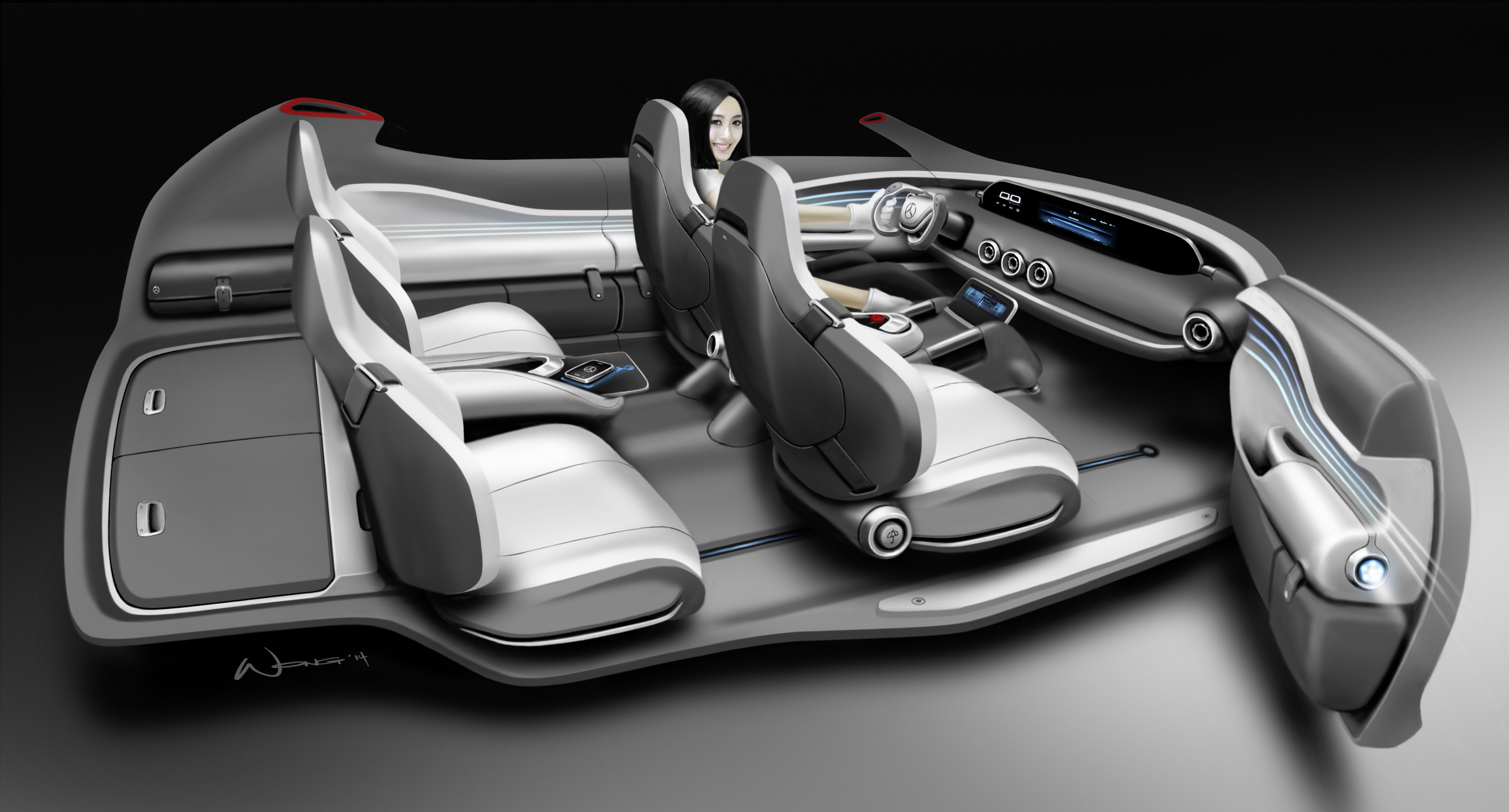 Mercedes Vision G-Code