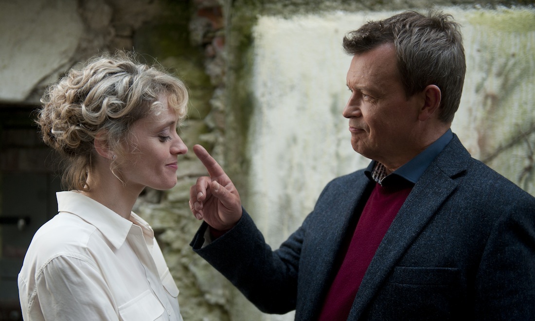 Jan Frycz i Anne-Marie Duff w filmie