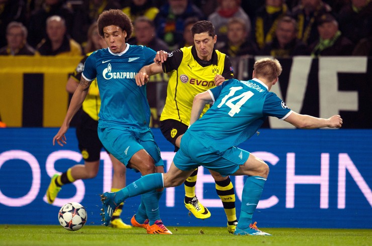 GERMANY SOCCER UEFA CHAMPIONS LEAGUE (Borussia Dortmund - Zenit St. Petersburg)