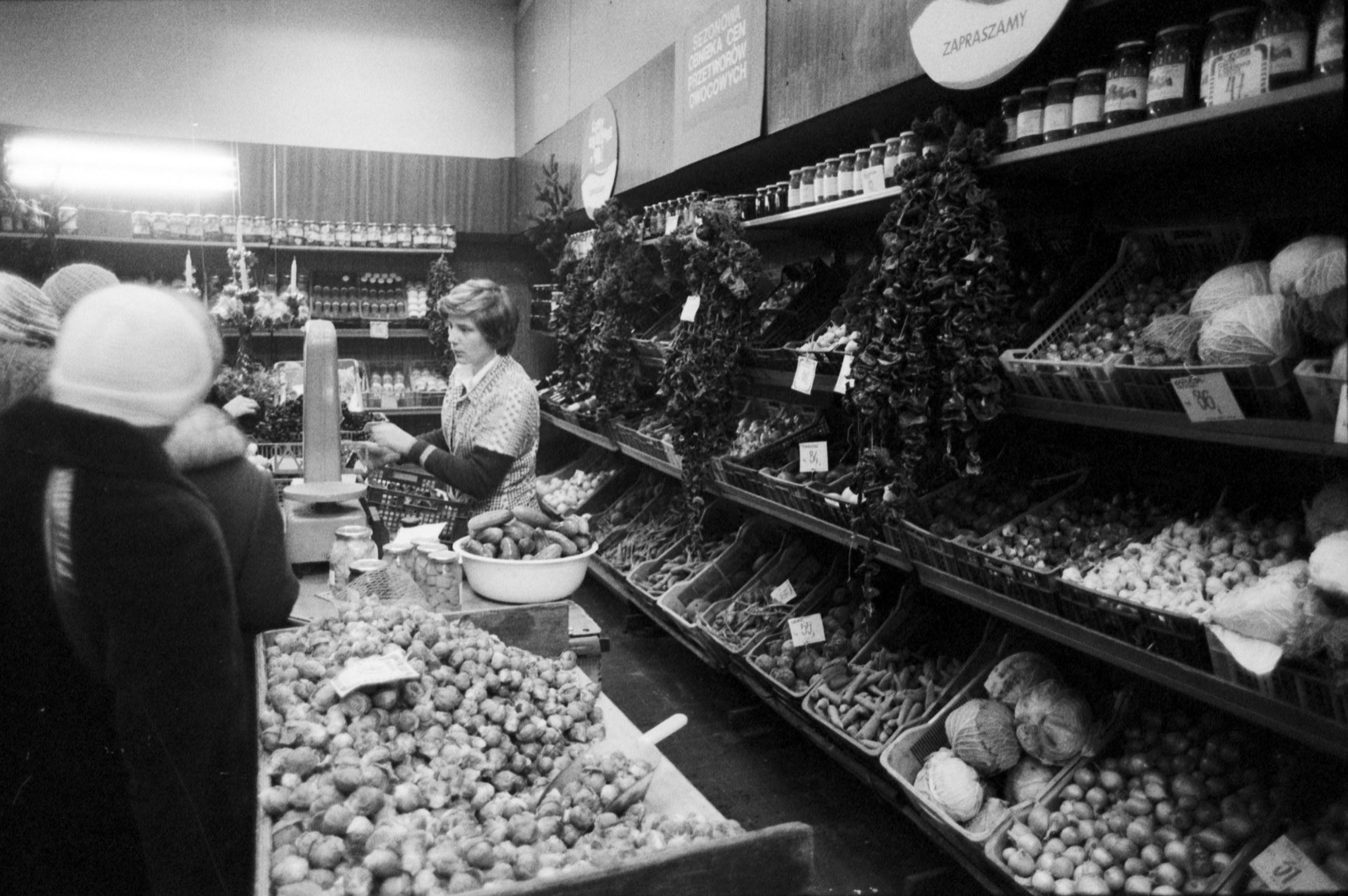 Przygotowania do Świąt Bożego Narodzenia, grudzień 1981 