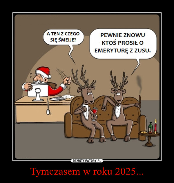 Święty Mikołaj będzie wyśmiewał polskich emerytów?