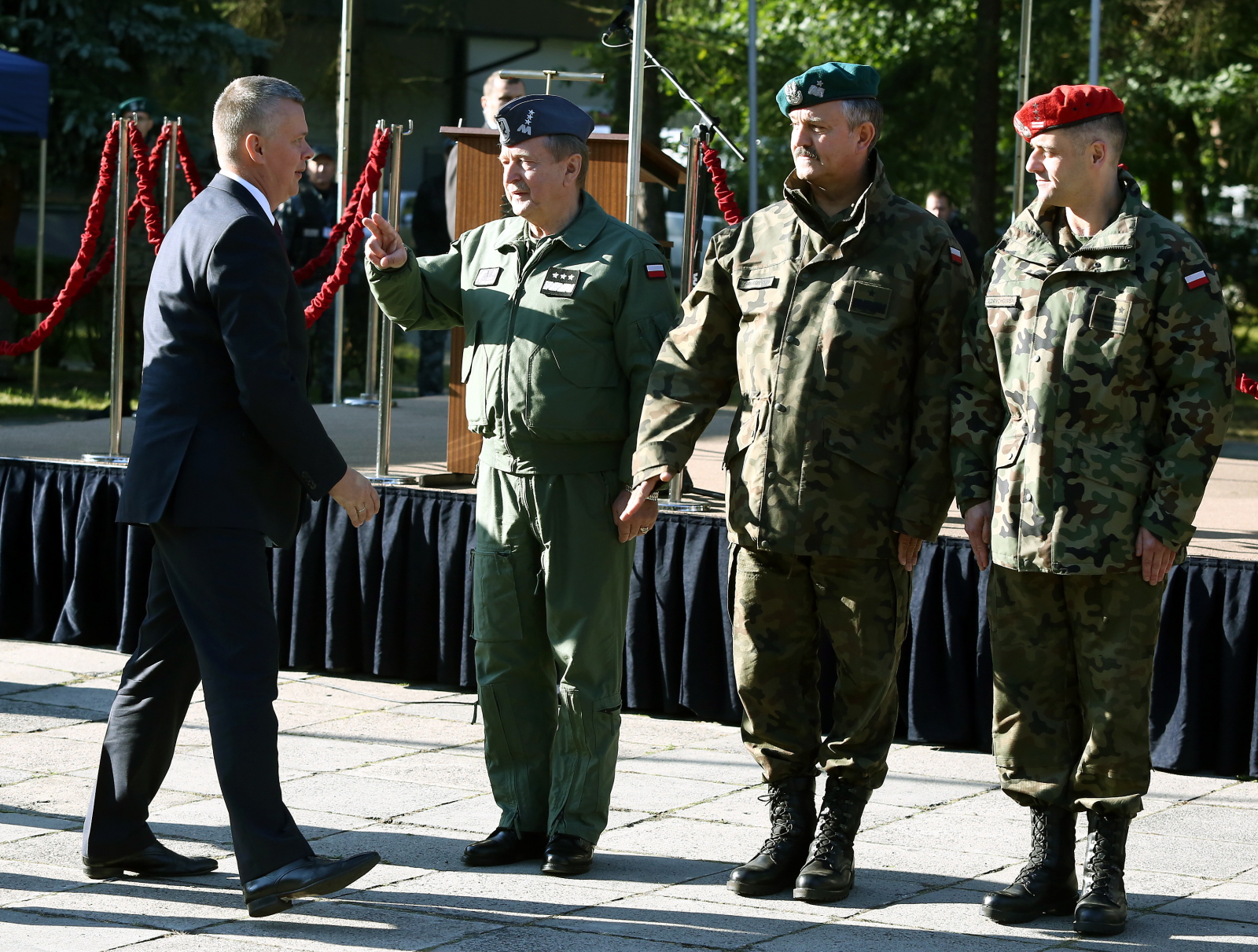 Tomasz Siemoniak, Lech Majewski, Wiesław Grudziński, Robert Jędrychowski