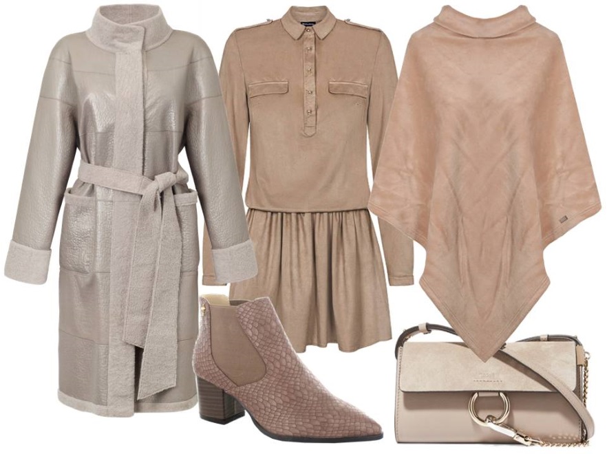 Modny Dziki Zachód. STYLIZACJA: Sukienka - BlackorWhite/blackorwhite.pl, płaszcz - Boca/boca.pl, ponczo - Midori Feminine Fashion/midori.pl, buty - Menbur/menbur.pl, dodatki -TK Maxx
