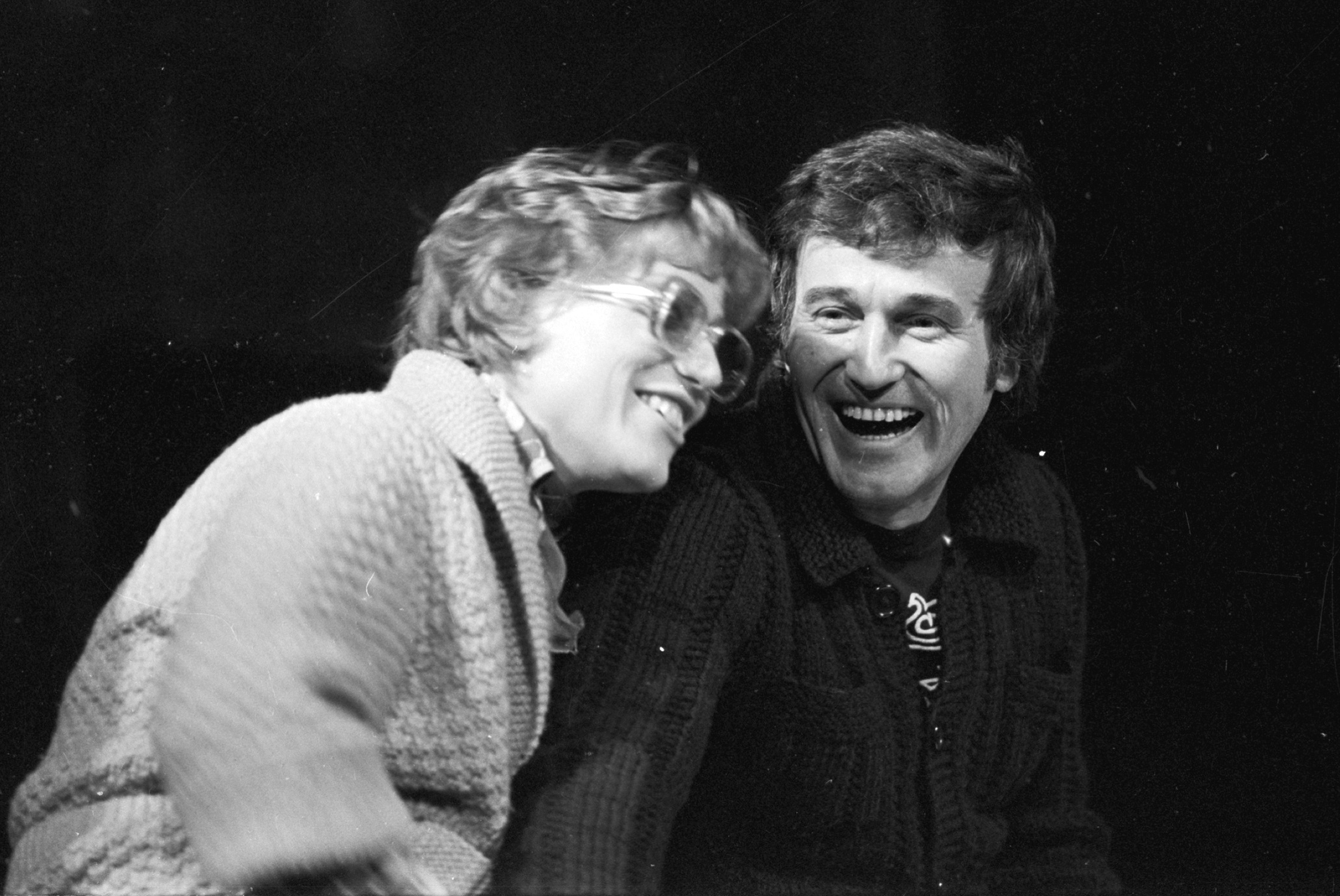 Jan Nowicki i Teresa Budzisz - Krzyżanowska. 1977