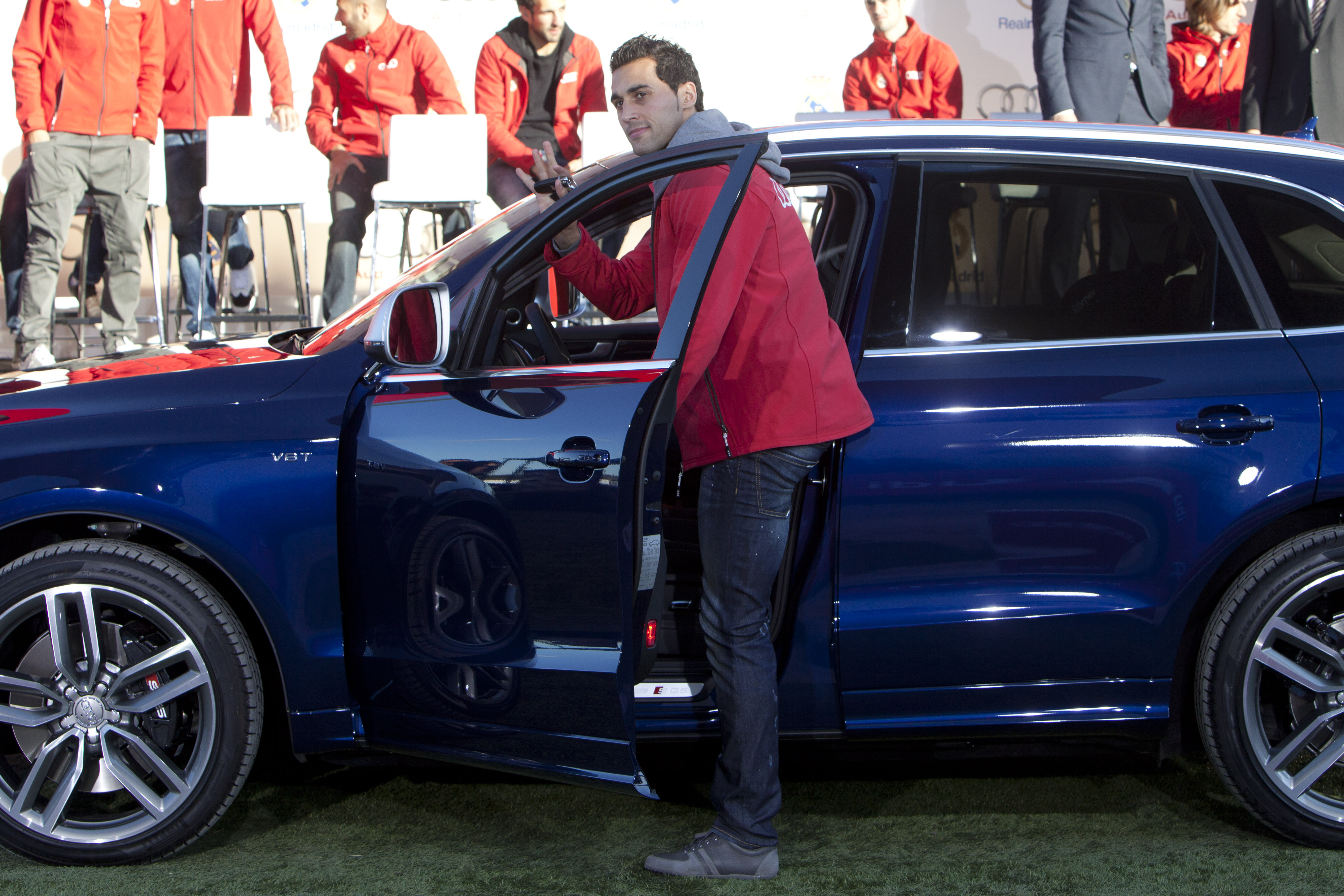 Alvaro Arbeloa i Audi SQ5
