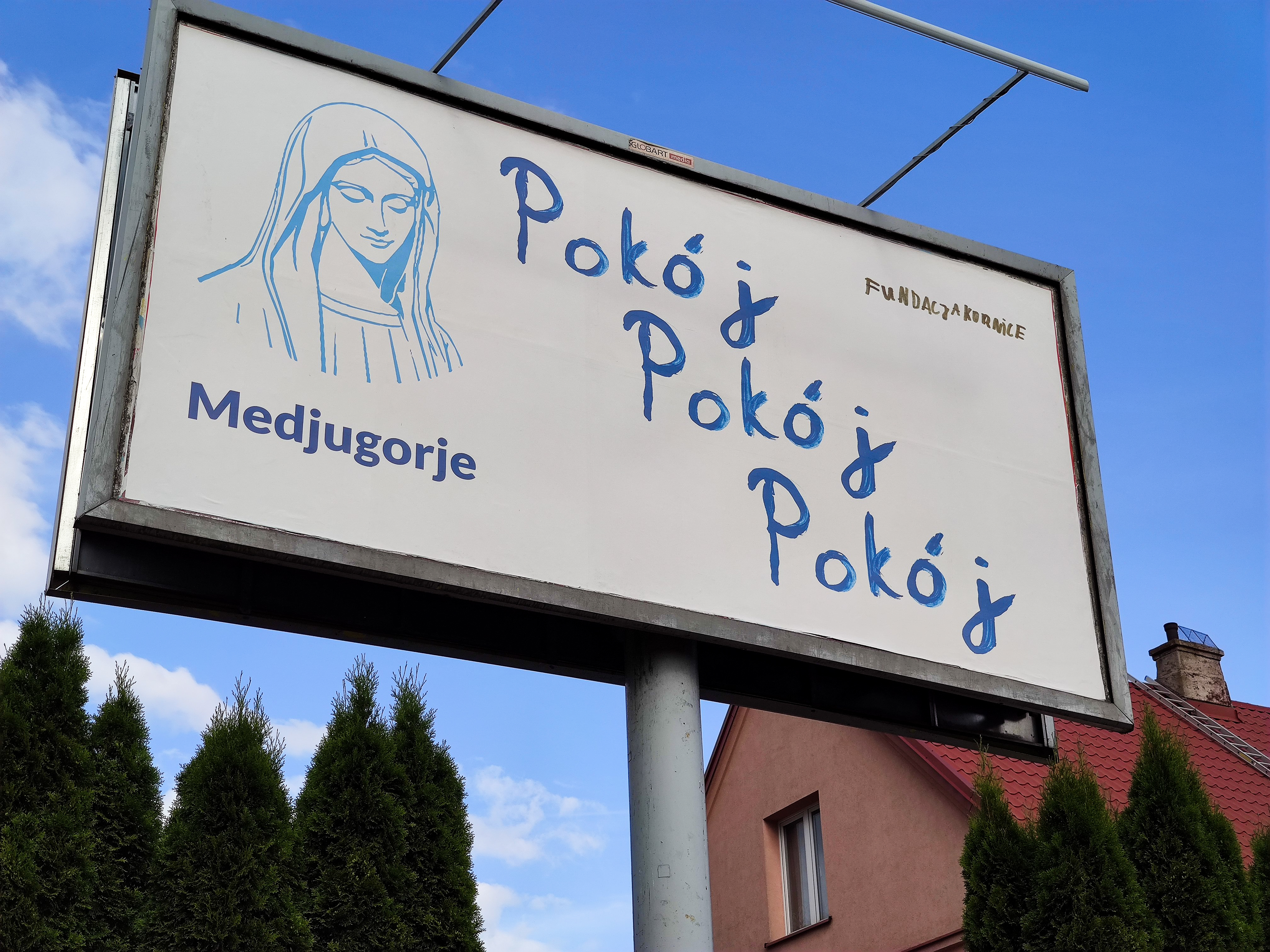 Białystok, 06.07.2022. Polskę zalała kolejna kampania billboardowa, tym razem jednak na plakatach znalazł się wizerunek Matki Boskiej