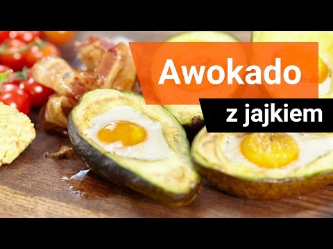 Jajko zapiekane w awokado - Jaja w kuchni