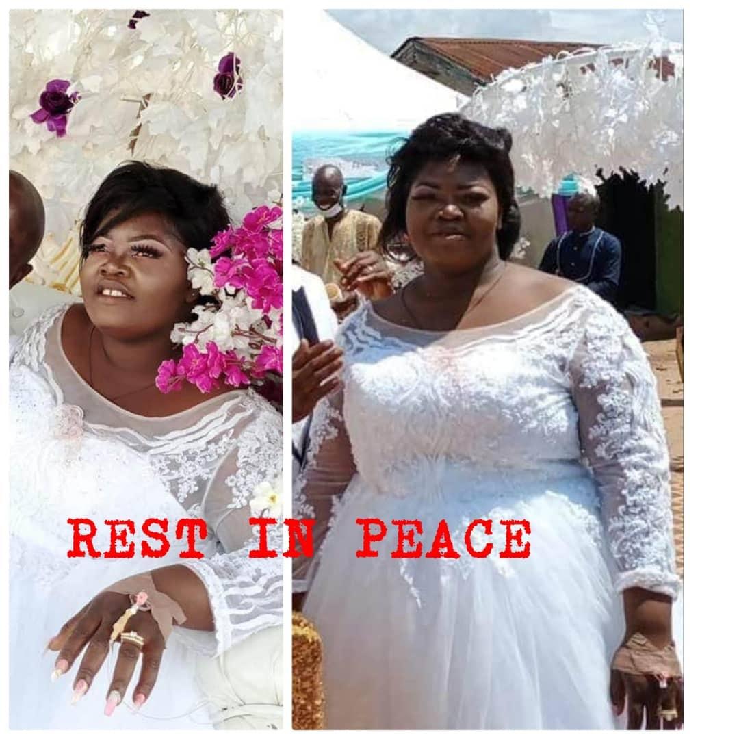 Beautiful woman dies just a day after her wedding (photos)