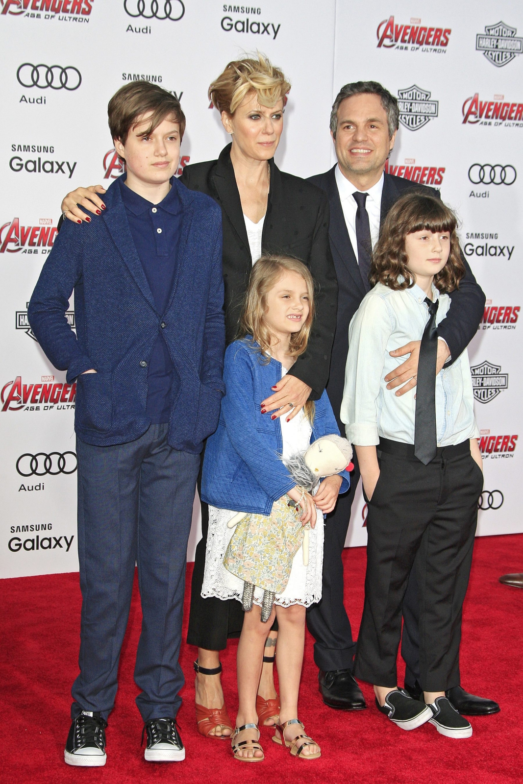 Mark Ruffalo na premierze filmu