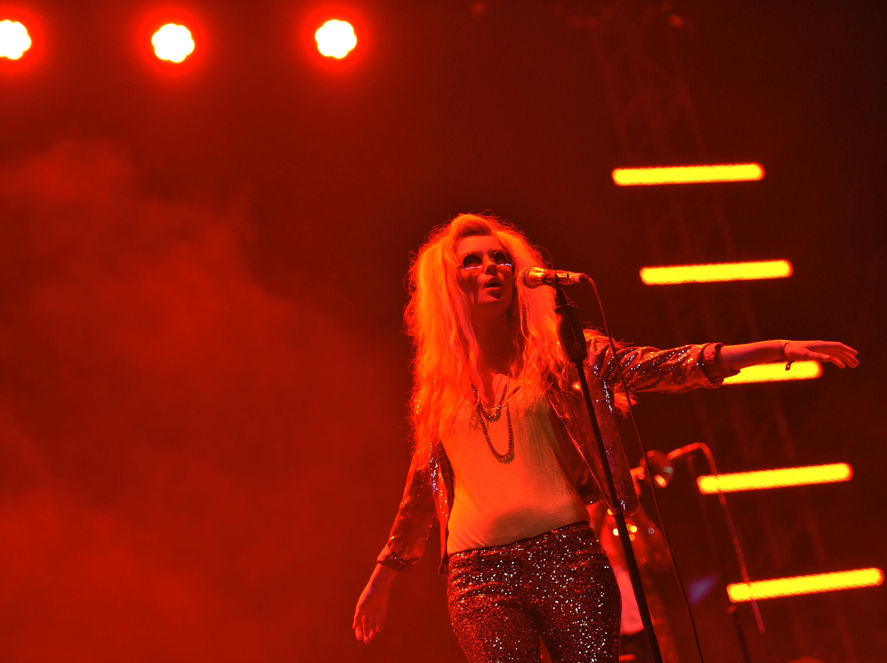 Mette Lindberg, wokalistka The Asteroid Galaxy Tour