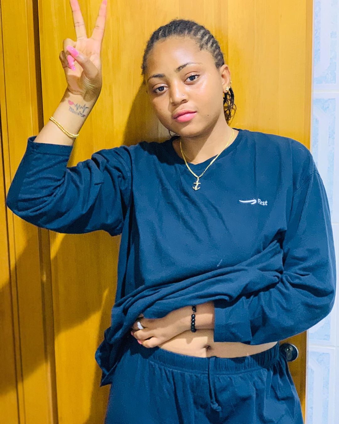 Regina Daniels has more ink on her body than many of her fans know because they hardly get to notice. them. [Instagram/regina,daniels]