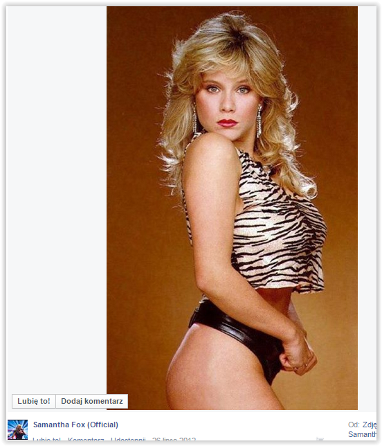 Samantha Fox