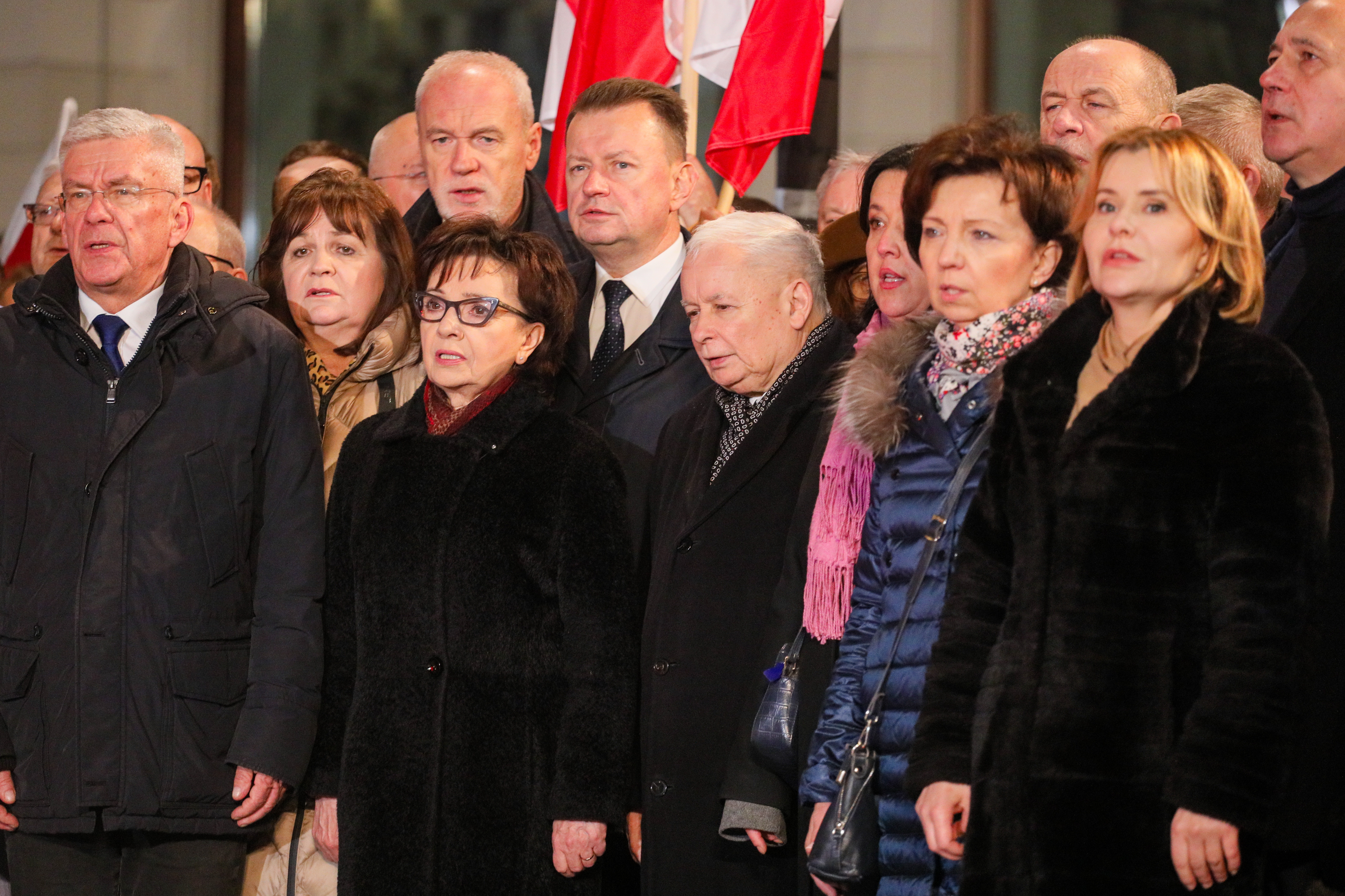 Obchody miesięcznicy katastrofy smoleńskiej w przeddzień Narodowego Święta Niepodległości