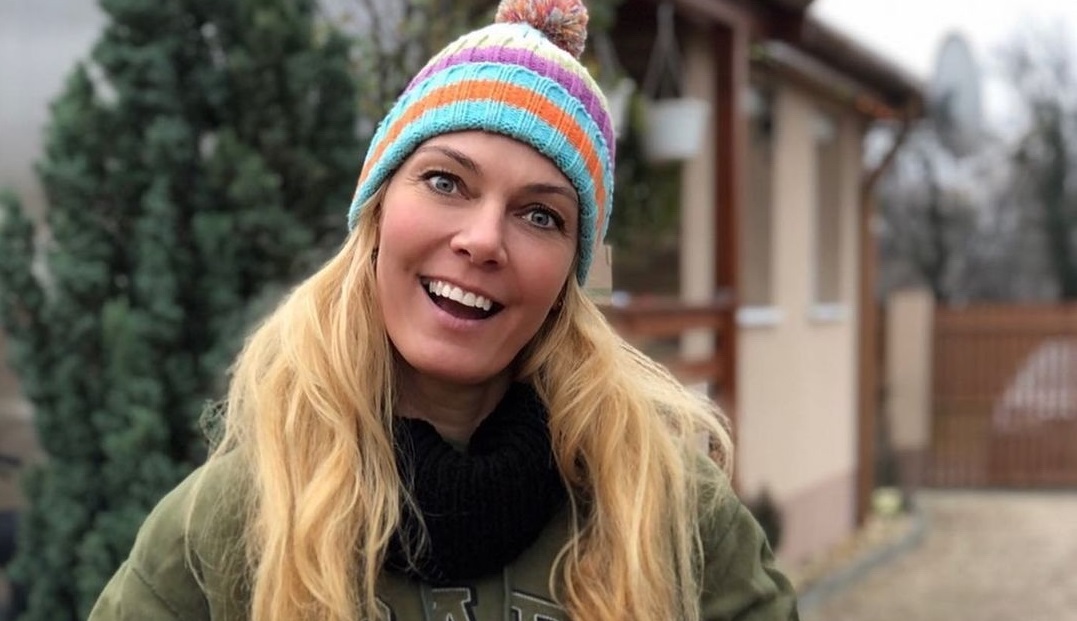 Péterfi Judit vidéken disznólkodott - Blikk