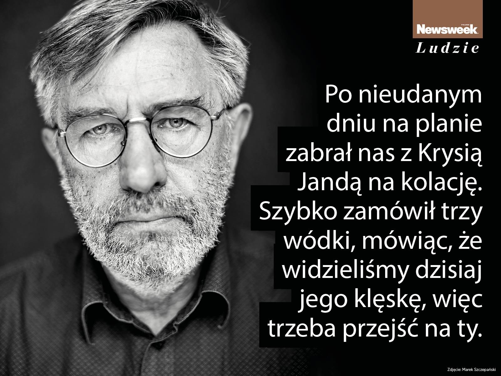 Jerzy Radziwiłowicz wspomina pracę nad „Człowiekiem z marmuru”