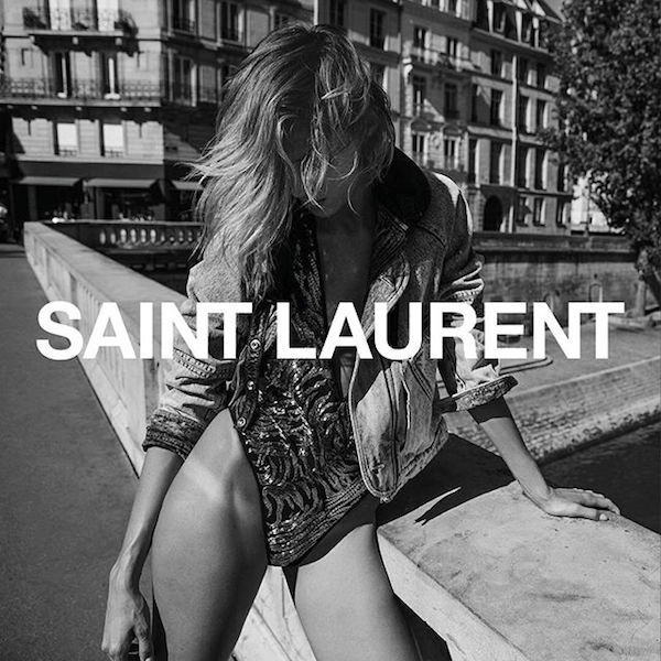 Anja Rubik dla Saint Laurent