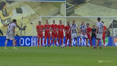 Bruk-Bet - Sandecja (1:1): Mraz uderzył nad murem w doliczonym czasie gry! Trela ratuje punkt dla Bruk-Betu