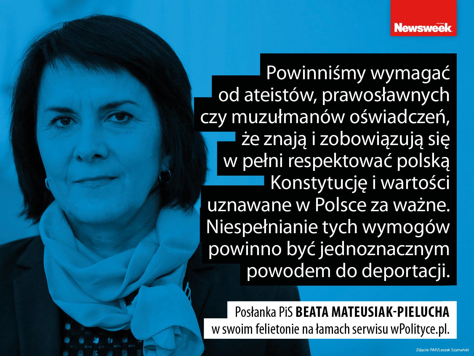 Beata Mateusiak- Pielucha cytaty tygodnia