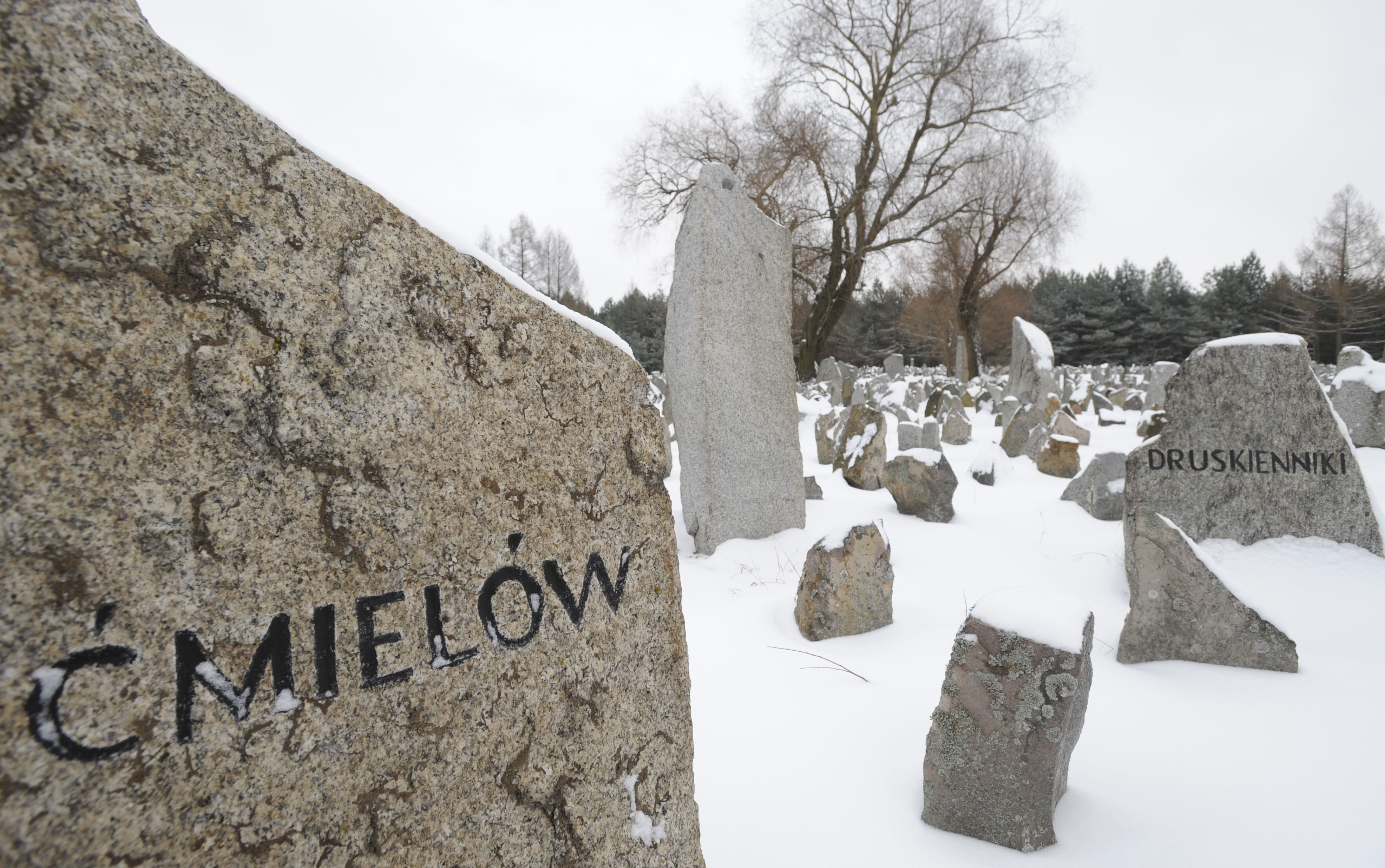 Tutaj znajdował się obóz zagłady w Treblince