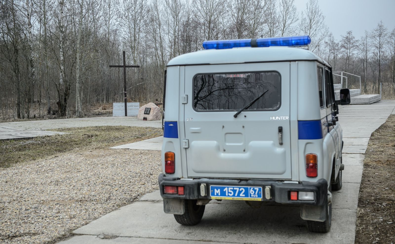 MIEJSCE KATASTROFY W SMOLEŃSKU