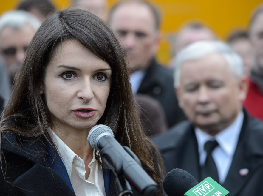 Marta Kaczyńska i Jarosław Kaczyński