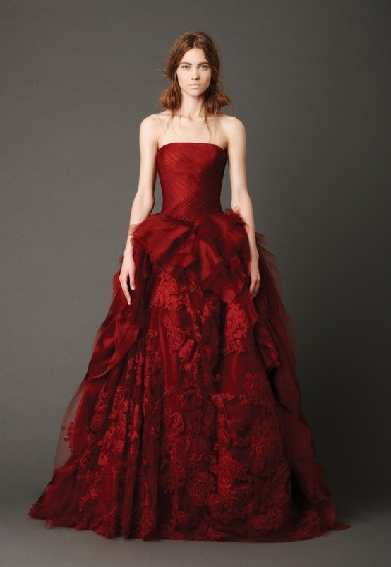 Vera Wang - Spring 2013 - Red Collection