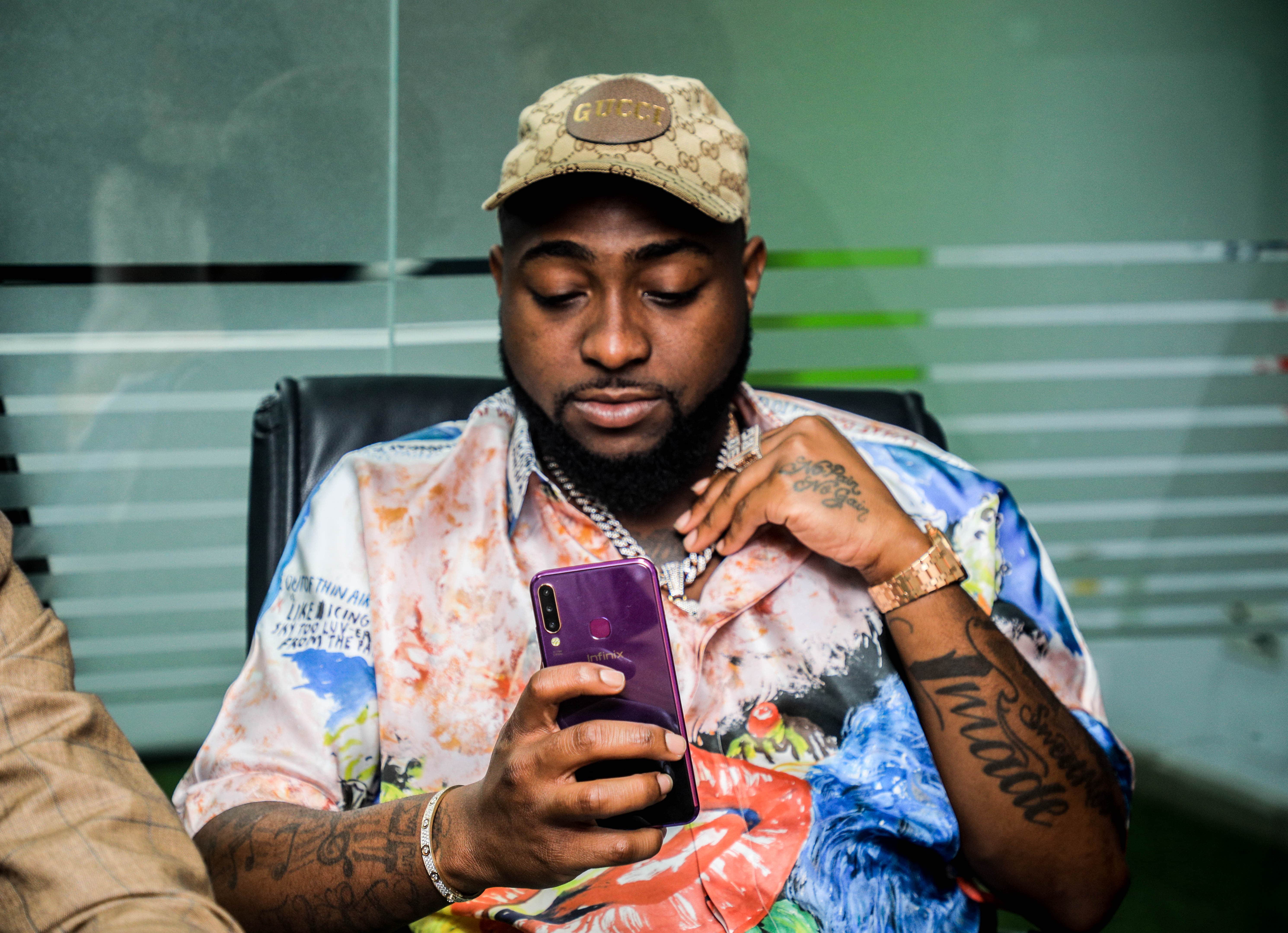 First was Davido who couldn't help but thank her for all the success he has experienced in his career so far.