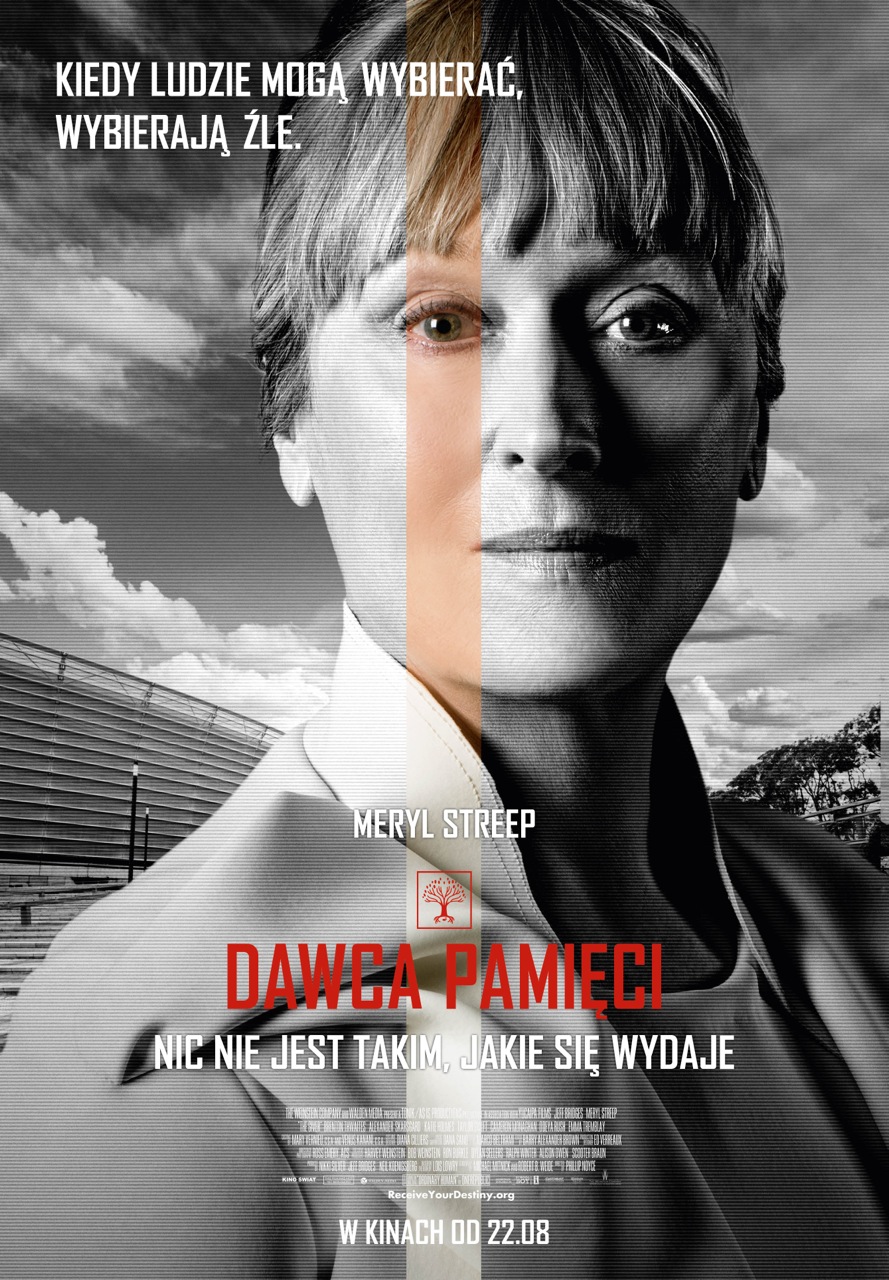 Meryl Streep na plakacie reklamującym film