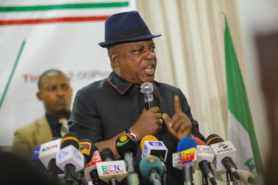 PDP Chairman, Uche Secondus [PDP]