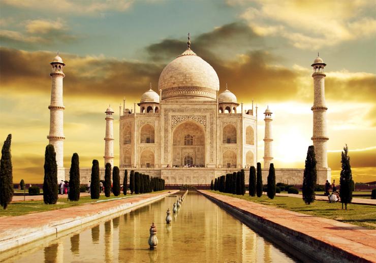 18. Indie. Podziwiaj Tadź Mahal