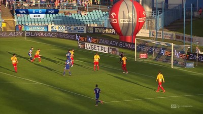 Wisła P. - Korona (3:0): Michalak huknął z powietrza! Hamrol uchronił Koronę przed kolejną straconą bramką