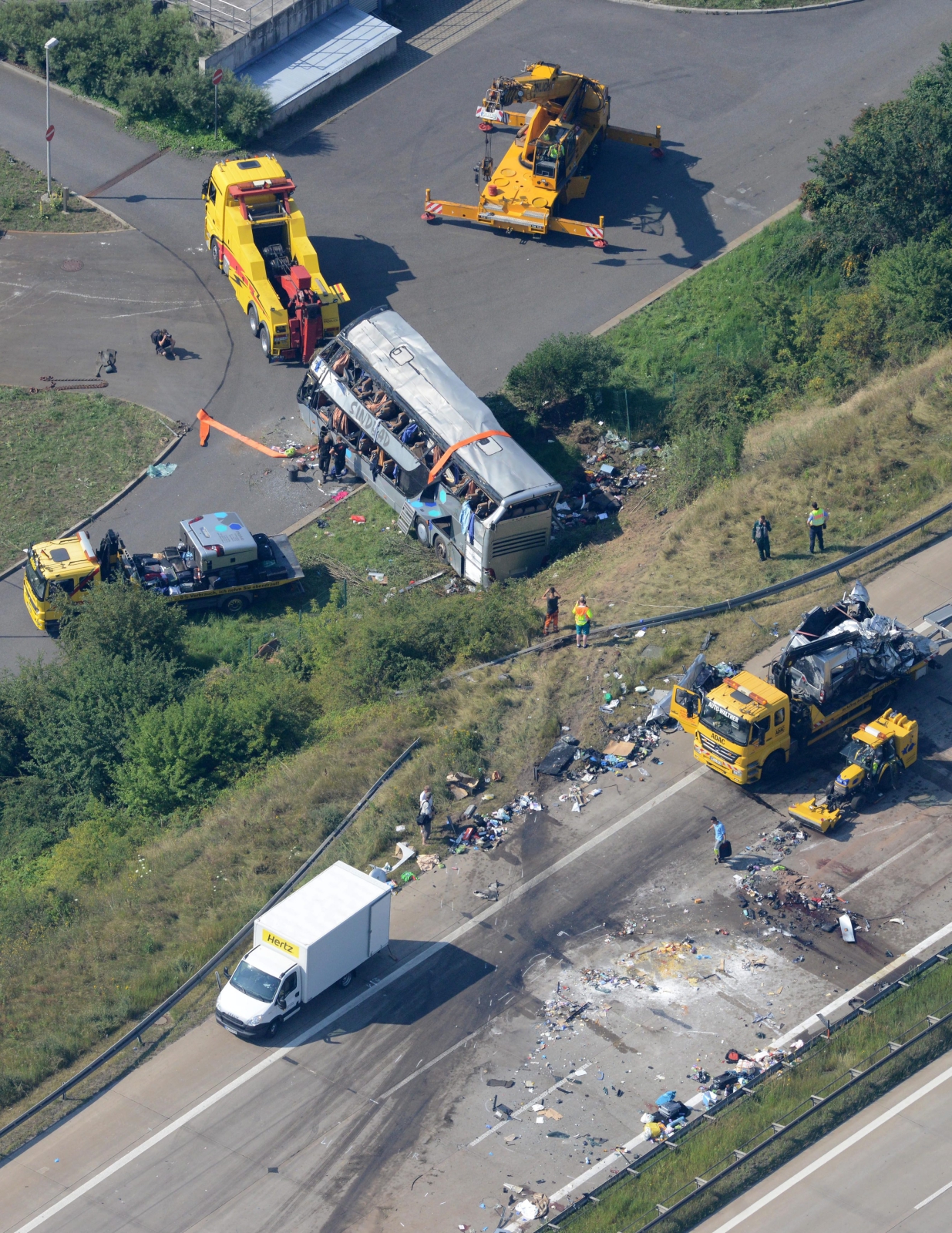 Tragedia na niemieckiej autostradzie