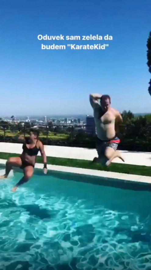 Marija sa prijateljem