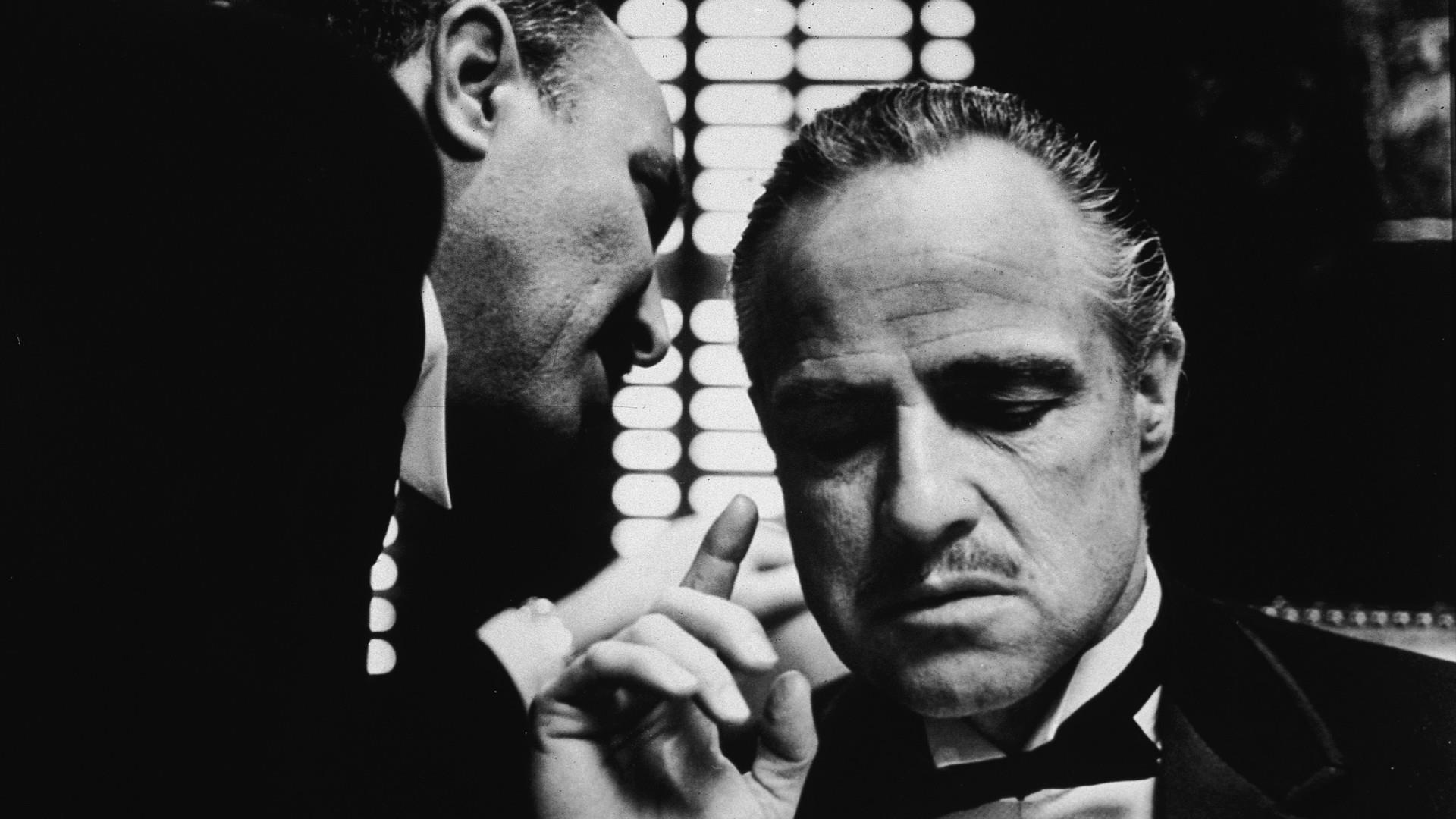 Ojciec chrzestny Don Vito Corleone film kino gangsterzy Marlon Brando
